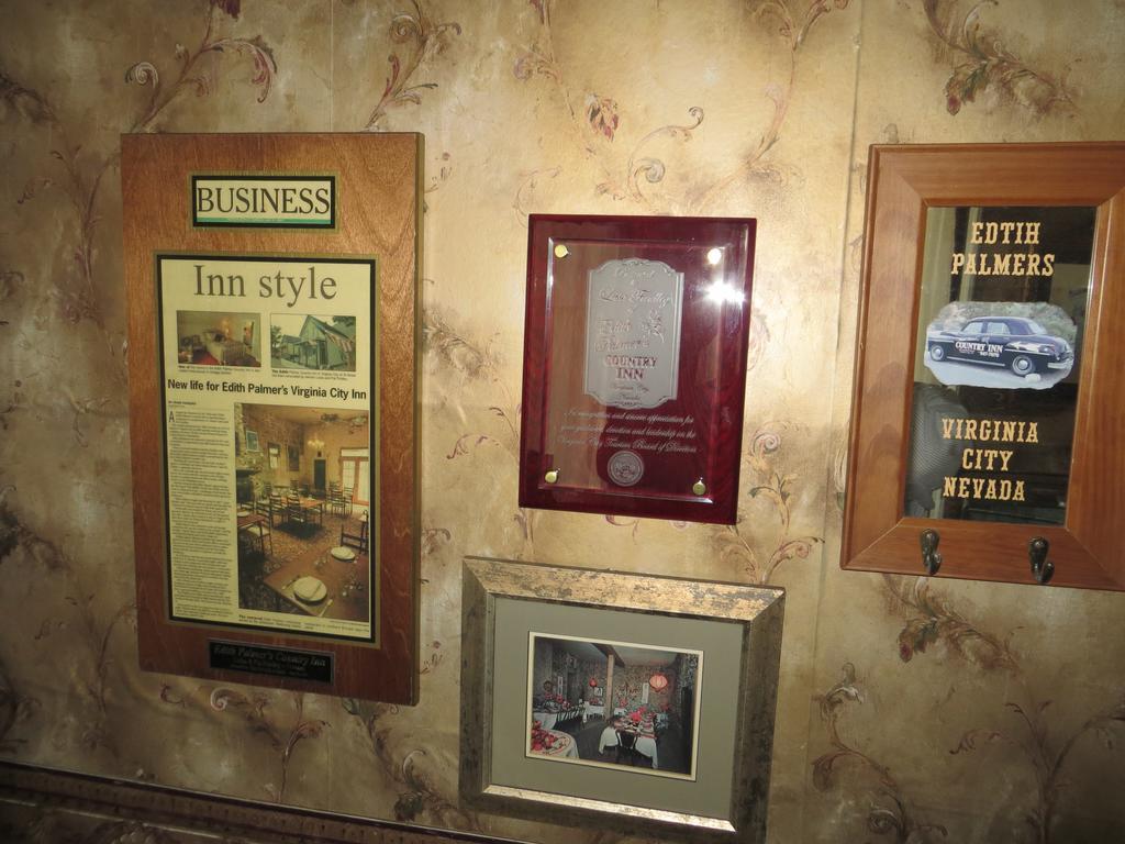 Edith Palmer'S Country Inn, Historical Bed & Breakfast Virginia City Buitenkant foto
